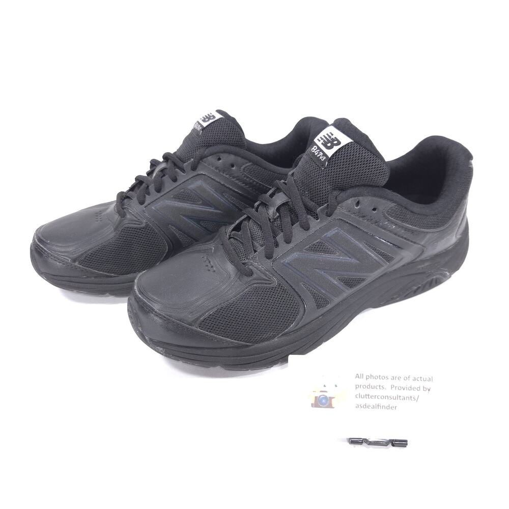 New Balance 847v3 Athletic Running Shoe Womens Size 9 WW847BK3 Black